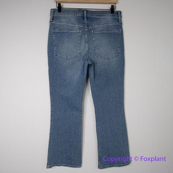 New! Madewell Kick Out Crop Jeans mather wash, size 30 - Picture 8 of 15